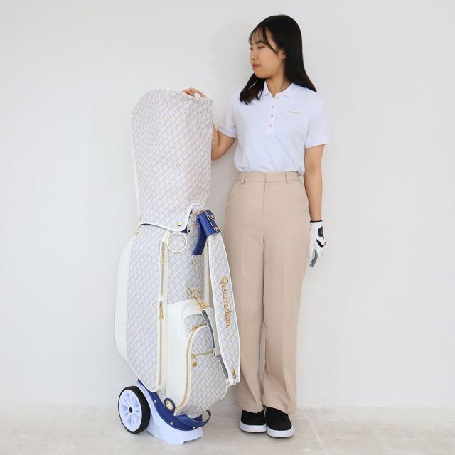 レザレクション ウィメンズ エンボスポロシャツ  bd12ps35-w