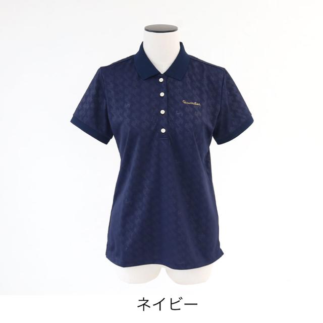 レザレクション ウィメンズ エンボスポロシャツ  bd12ps35-w