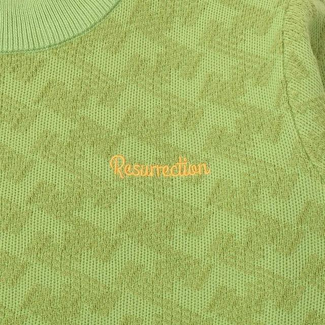 レザレクション GMジャガードハイネックニット ハイネックニット ジャガード ニット ゴルフ用品 メンズ レディース 男女兼用 おしゃれ カジュアル シンプル ギフト プレゼント 誕生日 誕生日プレゼント bd34kn22-w