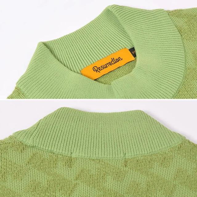 レザレクション GMジャガードハイネックニット ハイネックニット ジャガード ニット ゴルフ用品 メンズ レディース 男女兼用 おしゃれ カジュアル シンプル ギフト プレゼント 誕生日 誕生日プレゼント bd34kn22-w