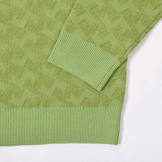 レザレクション GMジャガードハイネックニット ハイネックニット ジャガード ニット ゴルフ用品 メンズ レディース 男女兼用 おしゃれ カジュアル シンプル ギフト プレゼント 誕生日 誕生日プレゼント bd34kn22-w