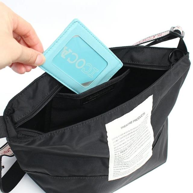 シアタープロダクツ ジャガード テープバッグ ショルダーポシェット コシー bl191152