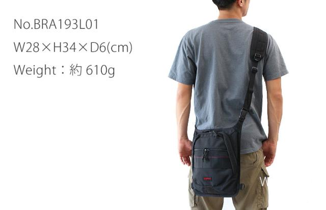 ブリーフィング ショルダーバッッグ