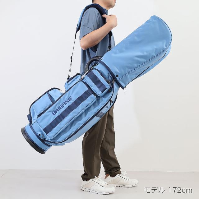 BRIEFING GOLF ブリーフィング ゴルフ キャディバッグ CR-6 #03 brg251d45 メンズ レディース カート式 軽量 デニム 正規品 BRIEFING GOLF ブリーフィング ゴルフ キャディバッグ CR-6 #03