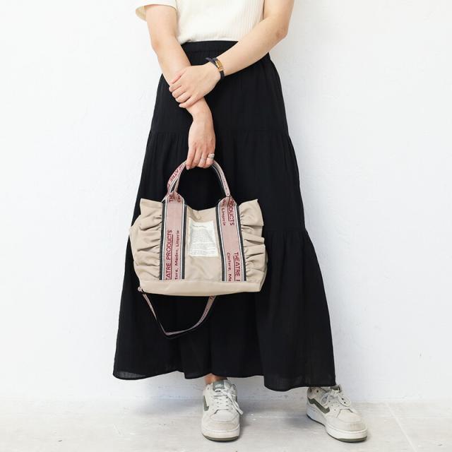 シアタープロダクツ テムズ 2WAYフリルトート Mサイズ cl231034