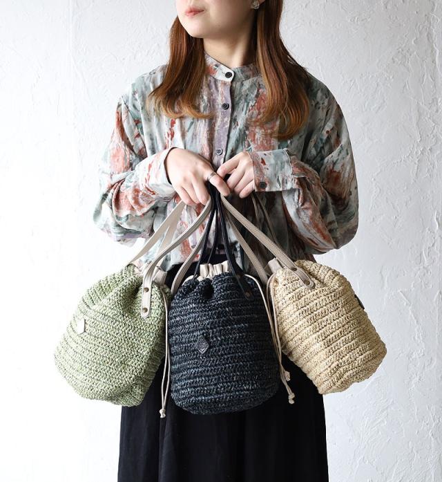 クレドラン　ソフトパースバスケット かごバッグ  cl3385