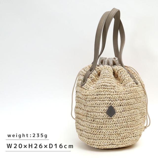 クレドラン　ソフトパースバスケット かごバッグ  cl3385 サイズ画像