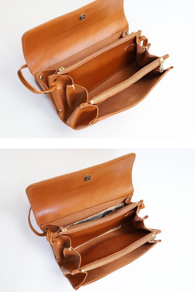 クレドラン バーグ 2WAYウォレットショルダー BAGU 2WAY WALLET SHOULDER cl3449 ディティール