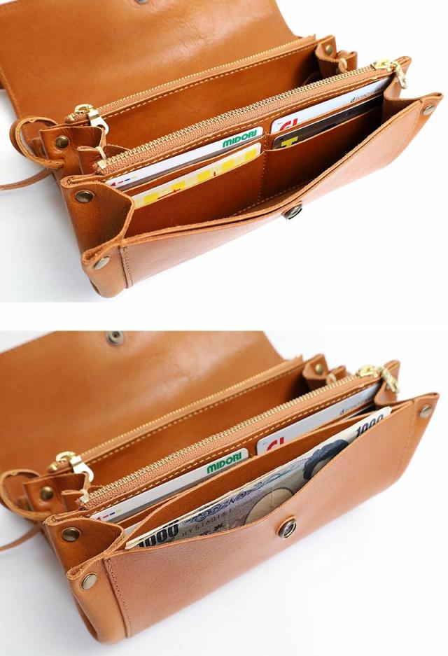 クレドラン バーグ 2WAYウォレットショルダー BAGU 2WAY WALLET SHOULDER cl3449 ディティール