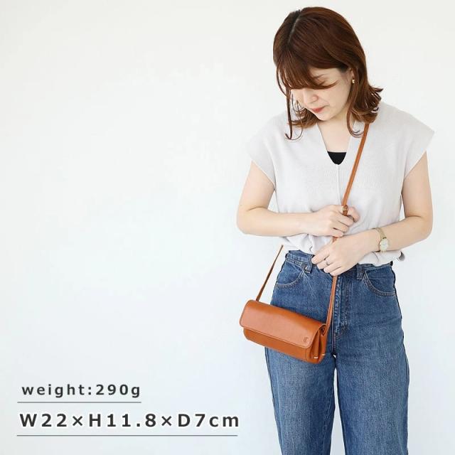 クレドラン バーグ 2WAYウォレットショルダー PENTE MULTI SHOULDER cl3449 サイズ画像