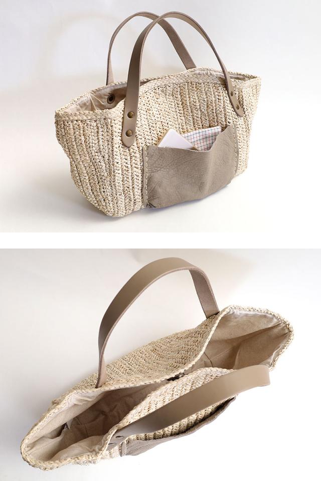 クレドラン ソフトポケットバスケット かごバッグ cl3520