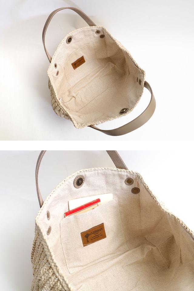 クレドラン ソフトポケットバスケット かごバッグ cl3520