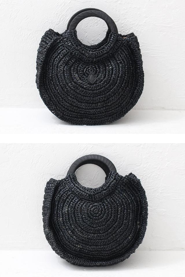 クレドラン ラウンドハンドルバスケット かごバッグ cl3523