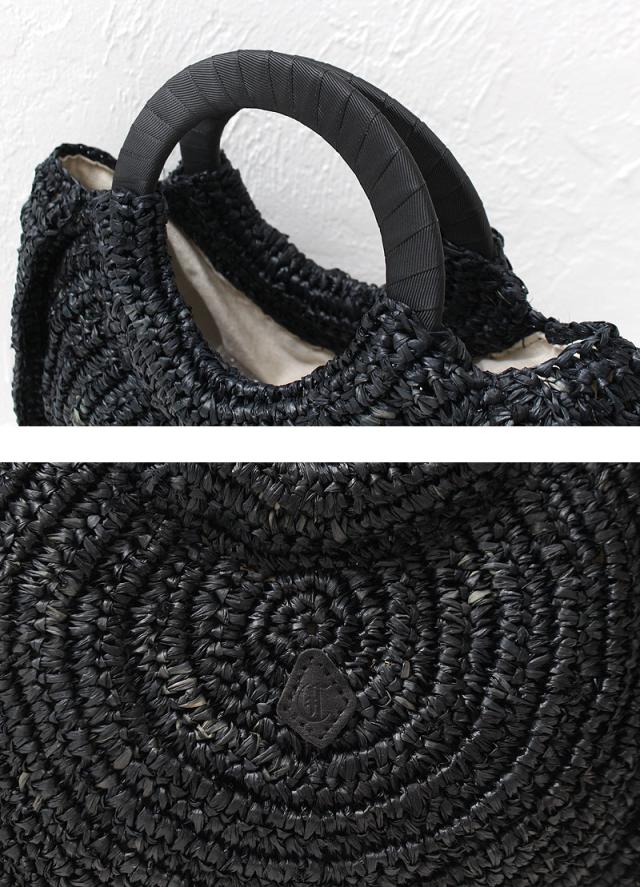 クレドラン ラウンドハンドルバスケット かごバッグ cl3523