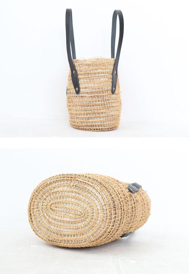 クレドラン パームファイバーバスケット かごバッグ cl3527