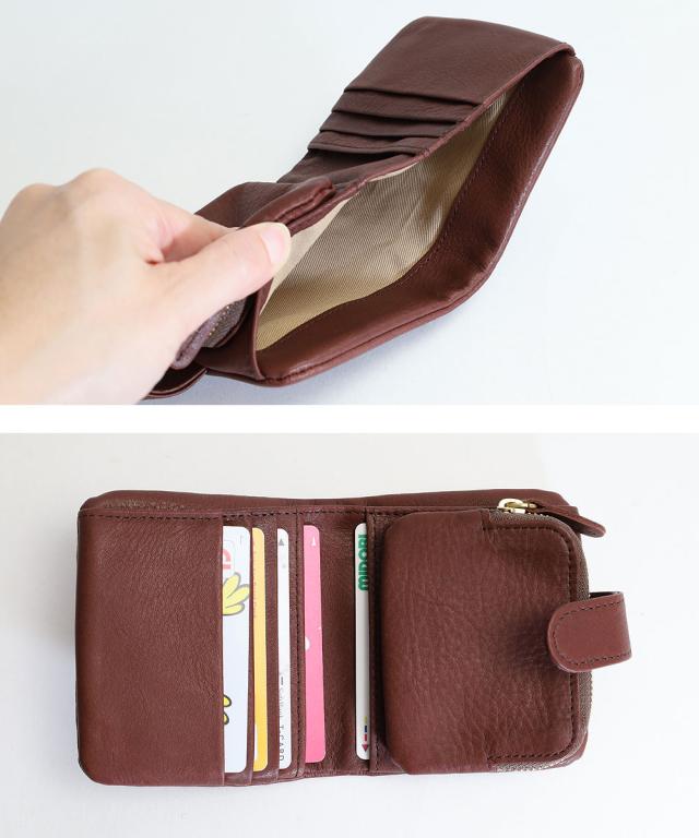 クレドラン ガレ 折財布 cl3630 ディティール画像02