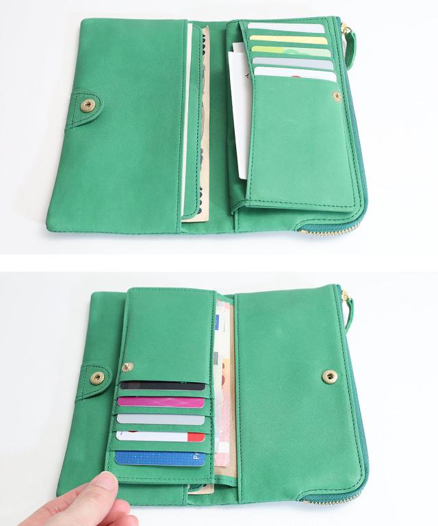 クレドラン ロン 長財布 cl3687 ディティール画像02