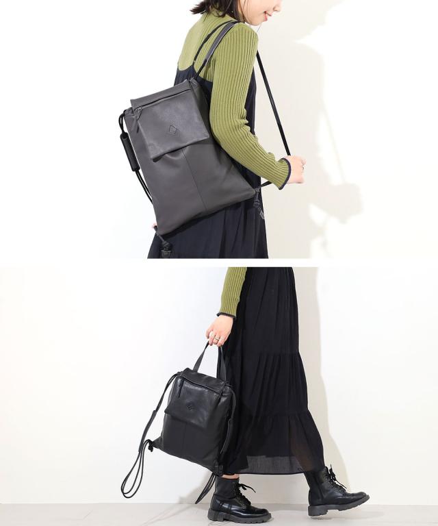 CLEDRAN クレドラン   HALLE スリムリュックサック cl3804