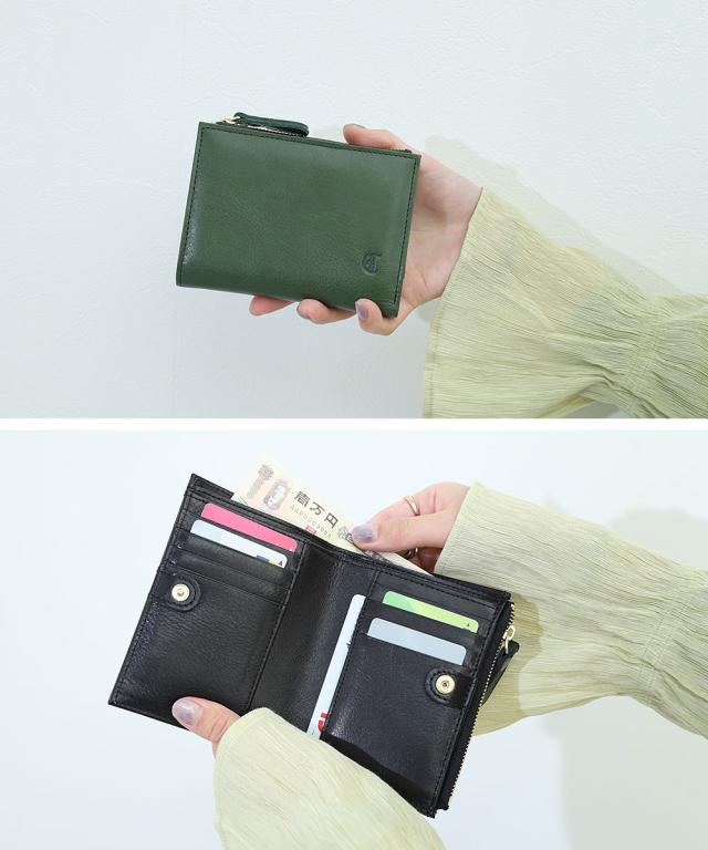 CLEDRAN クレドラン SAINTE WALLET 二つ折り財布 cl3856