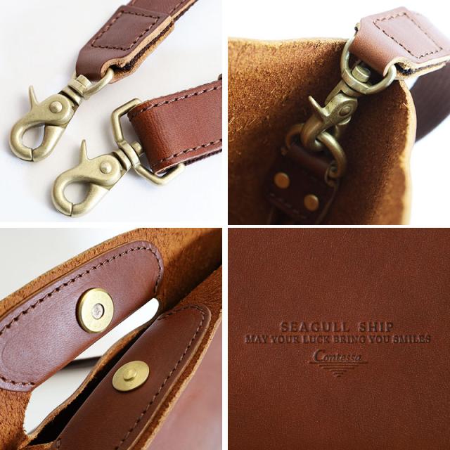 シーガルシップ オイルレザー 2wayショルダーバッグ cmak1016