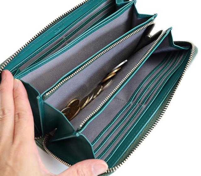 CRONY.【Sibilla】Long Round Zip Wallet ロングラウンドジップウォレット cr-00044