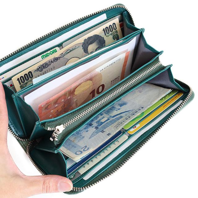 CRONY.【Sibilla】Long Round Zip Wallet ロングラウンドジップウォレット cr-00044