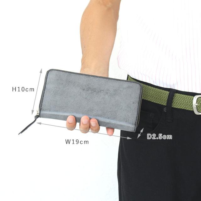 CRONY.【Sibilla】Long Round Zip Wallet ロングラウンドジップウォレット cr-00044