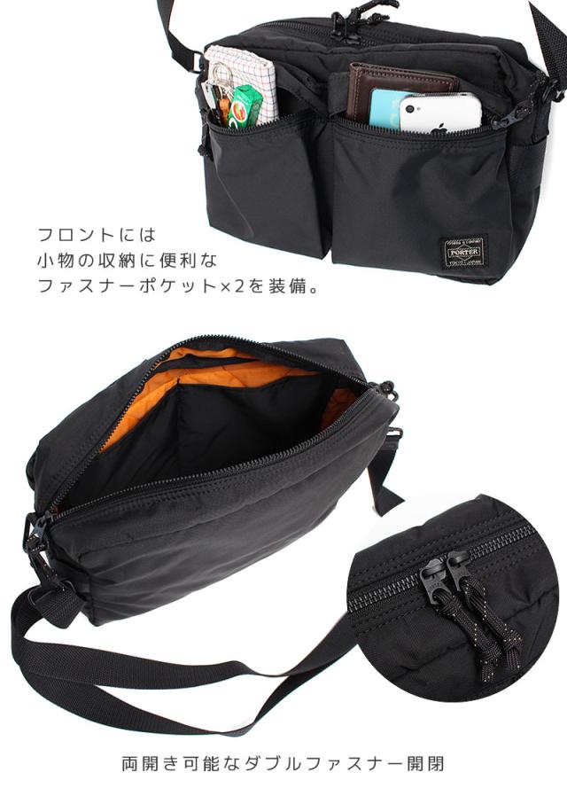細部にもこだわったポーターのショルダーバッグ