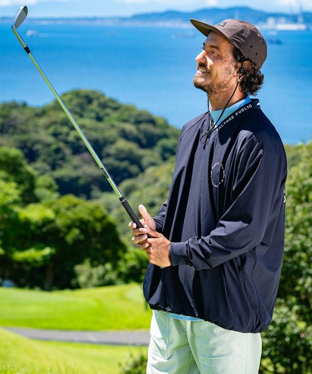 サルベージパブリックコレパ カアラ Vネックプルオーバー ev24to0227k