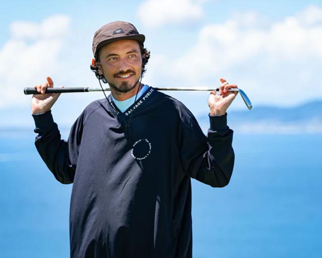 サルベージパブリックコレパ カアラ Vネックプルオーバー ev24to0227k