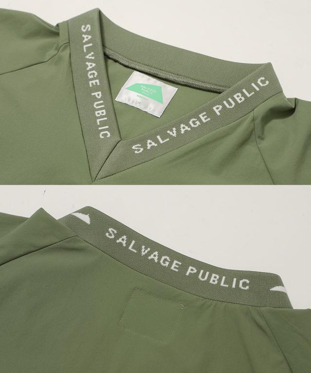 サルベージパブリックコレパ カアラ Vネックプルオーバー ev24to0227k