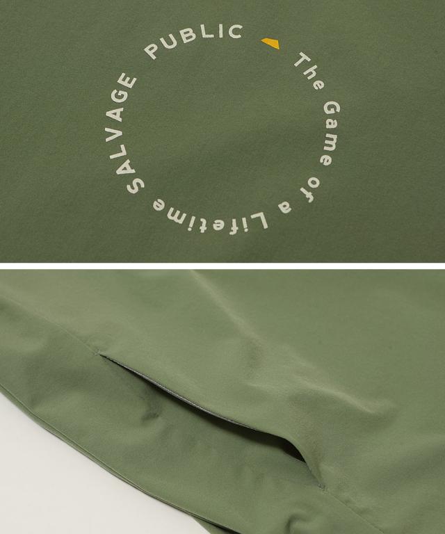 サルベージパブリックコレパ カアラ Vネックプルオーバー ev24to0227k