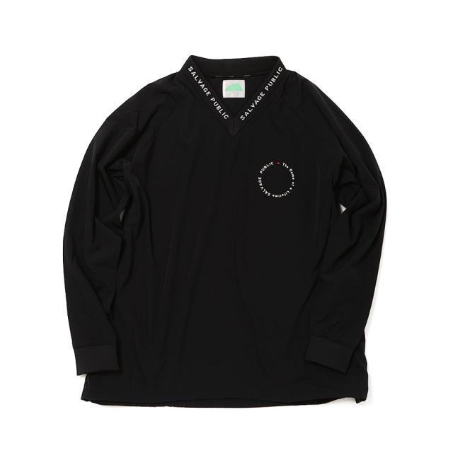 サルベージパブリックコレパ カアラ Vネックプルオーバー ev24to0227k