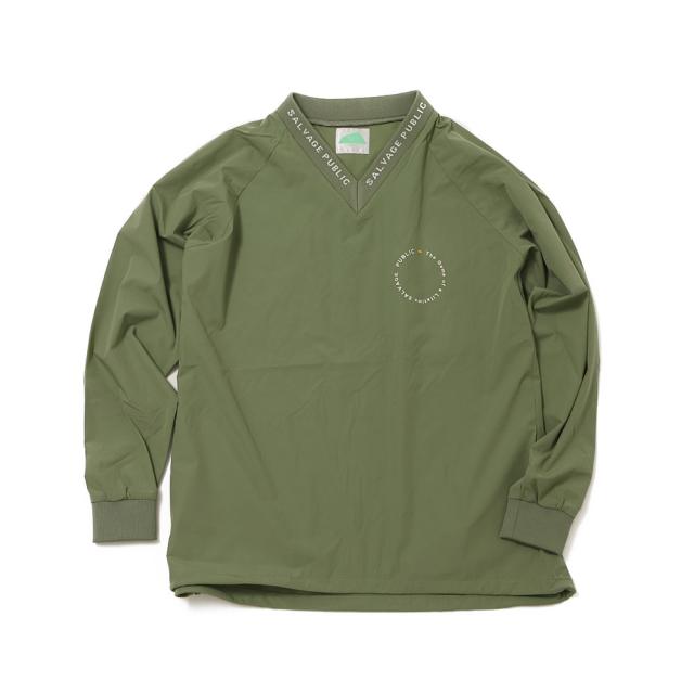 サルベージパブリックコレパ カアラ Vネックプルオーバー ev24to0227k