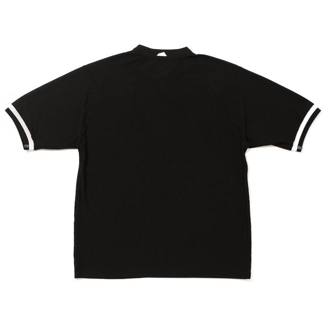 サルベージパブリックコレパ ヌウアヌ ドットメッシュモックネック半袖 ev24to0236k