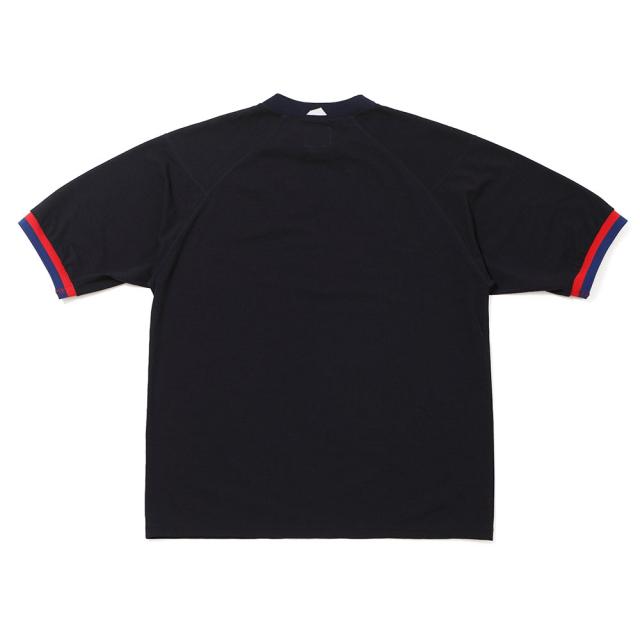 サルベージパブリックコレパ ヌウアヌ ドットメッシュモックネック半袖 ev24to0236k