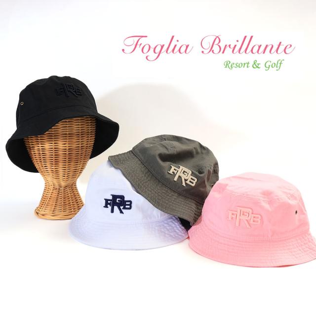 フォーリアブリランテ ロゴバケットハット fba-ha2  Foglia Brillante