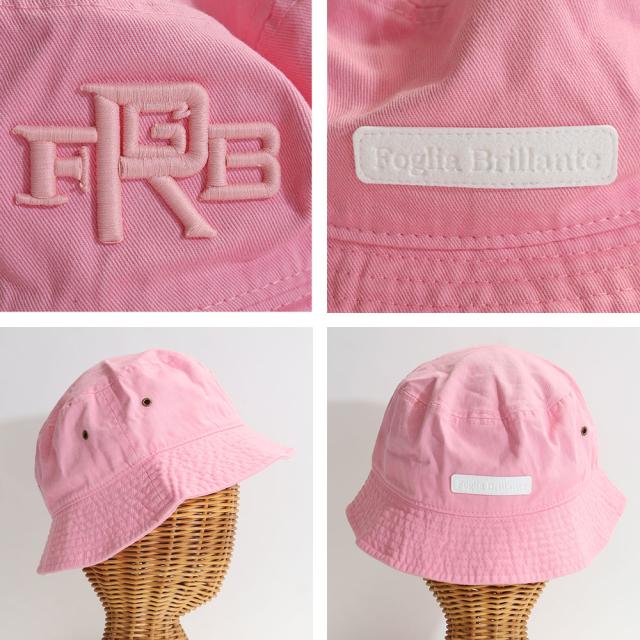 フォーリアブリランテ ロゴバケットハット fba-ha2  Foglia Brillante