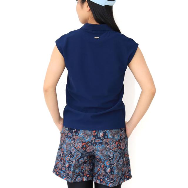 フォーリアブリランテ フレンチスリーブシャツ fbal-po32