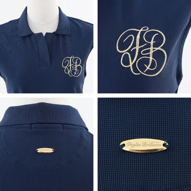 フォーリアブリランテ フレンチスリーブシャツ fbal-po32