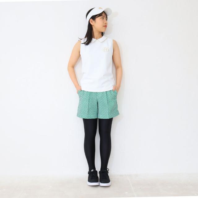 フォーリアブリランテ ボールチェーン ノースリーブポロ fbal-slpo13 Foglia Brillante