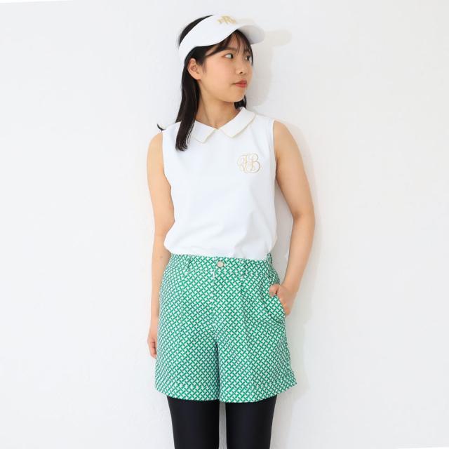 フォーリアブリランテ ボールチェーン ノースリーブポロ fbal-slpo13 Foglia Brillante