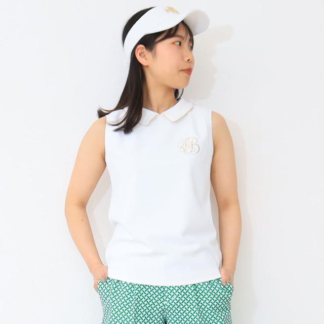 フォーリアブリランテ ボールチェーン ノースリーブポロ fbal-slpo13 Foglia Brillante