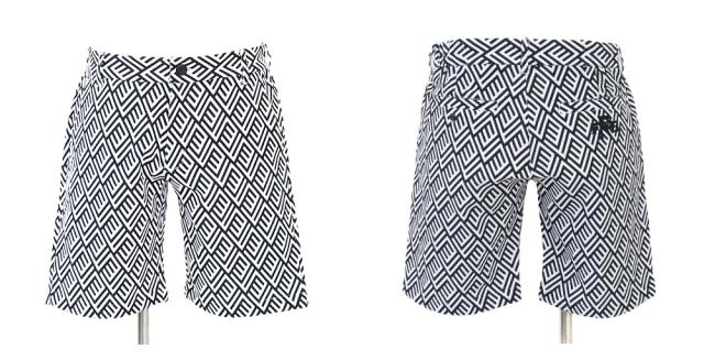 フォーリアブリランテ メンズ プリントハーフパンツ fbam-pnt6 Foglia Brillante