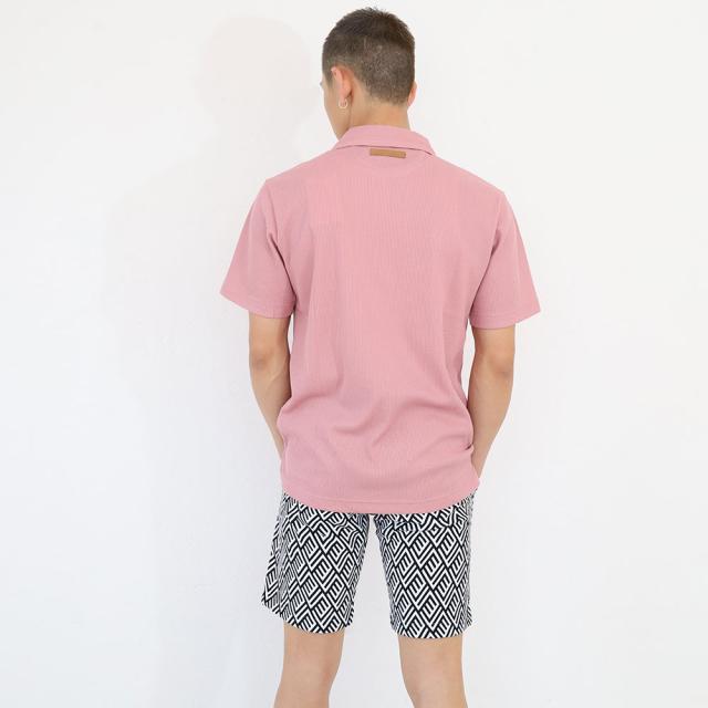 フォーリヤブリランテ メンズ 襟シャツ fbam-po10 Foglia Brillante