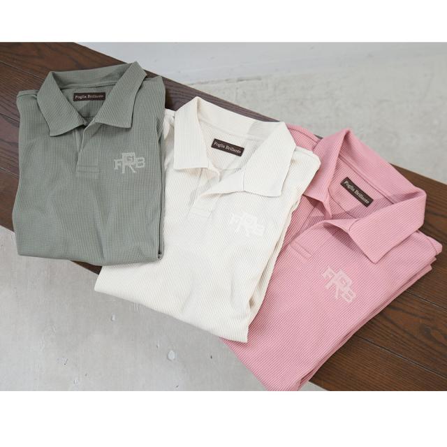 フォーリヤブリランテ メンズ 襟シャツ fbam-po10 Foglia Brillante