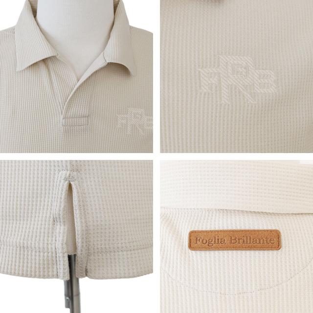 フォーリヤブリランテ メンズ 襟シャツ fbam-po10 Foglia Brillante