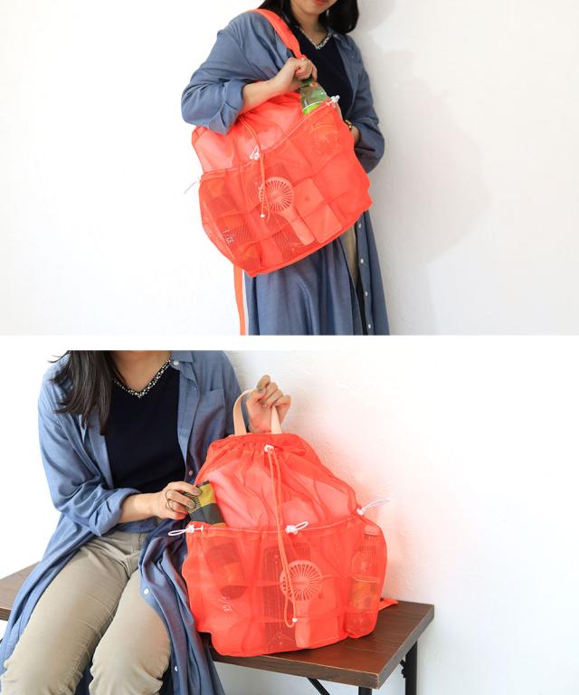 エフシーイー メッシュ ナップサック