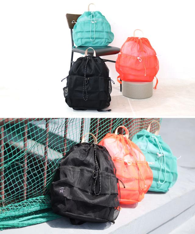 エフシーイー メッシュ ナップサック