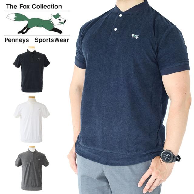 THE FOX GOLF ゴルフ パイルスタンドポロ fox23ss304 サムネ
